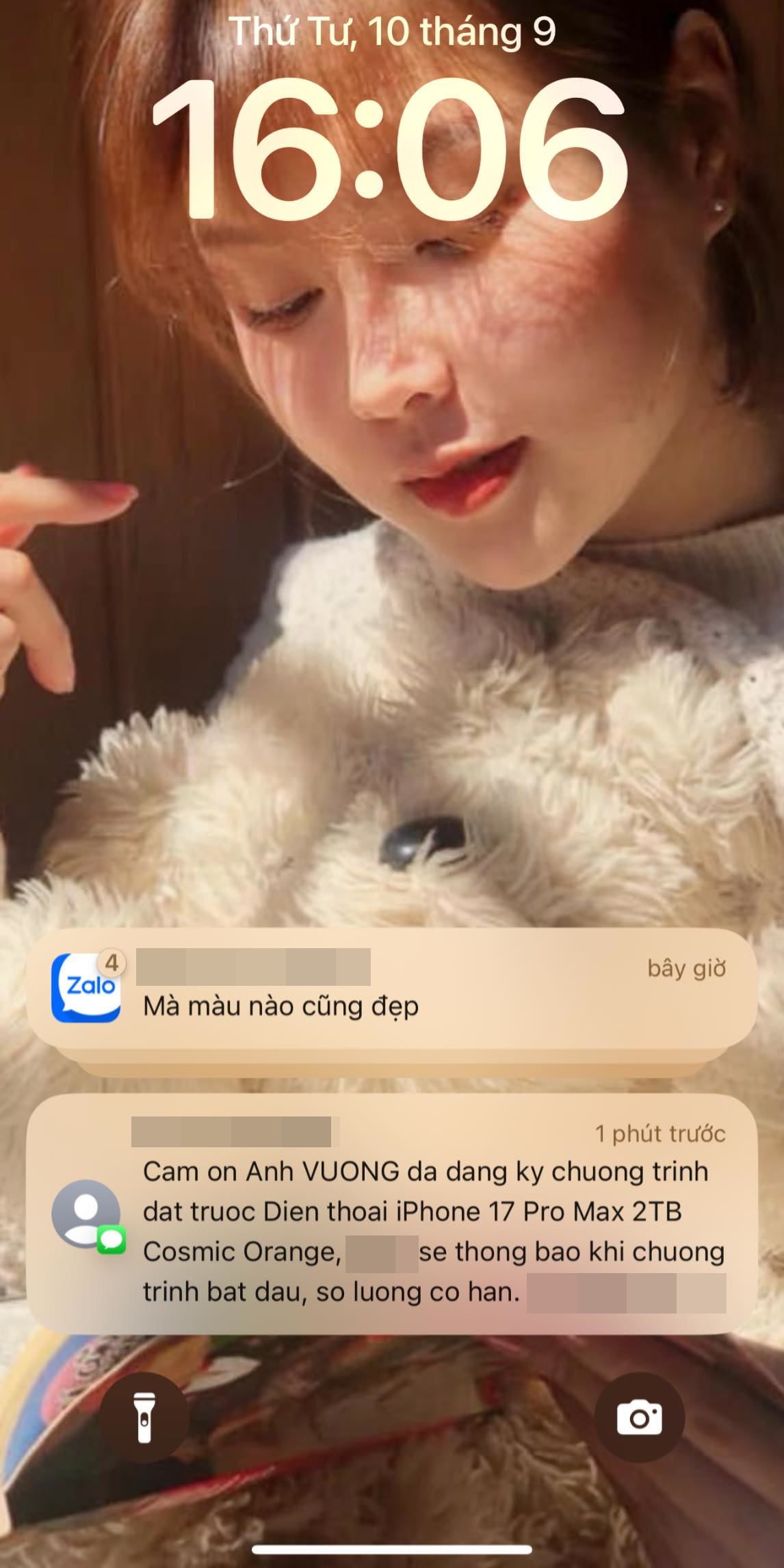 Chồng Thu Nhi Eat Clean "gia trưởng" đến mức đặt iPhone 17 Pro Max tặng vợ mà không thèm hỏi thích màu gì, chọn luôn cái đắt nhất!- Ảnh 3.
