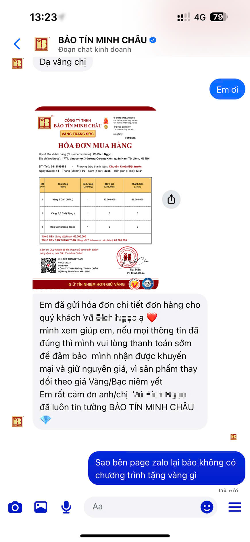 'Mua 3 lượng vàng nhẫn tặng 3 chỉ vàng nhẫn': Một nhà vàng lớn phát cảnh báo khẩn!- Ảnh 3.