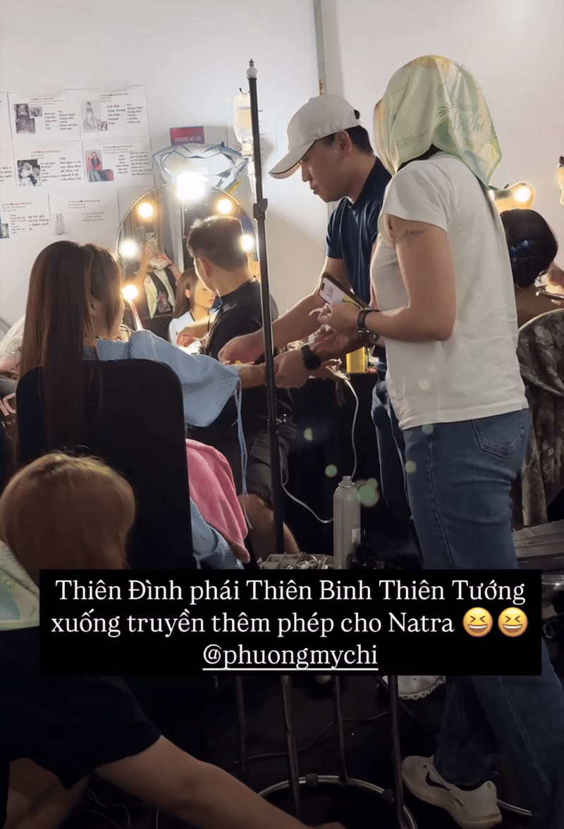 Phương Mỹ Chi phải truyền nước- Ảnh 3.