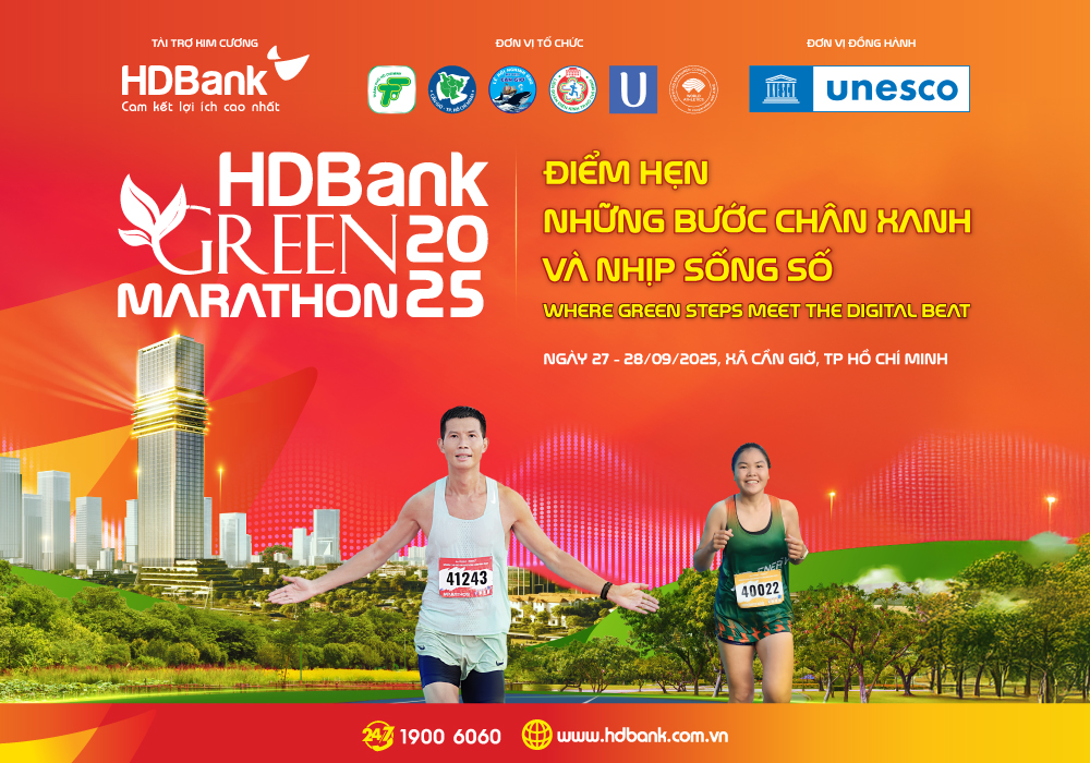 HDBank Green Marathon 2025 mùa thứ tư: Hành trình “xanh” sôi động và đầy mới mẻ- Ảnh 1.