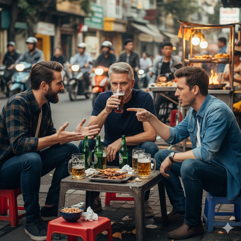 Vì sao sân bóng lại kết nối nam giới dễ hơn trên bàn nhậu?- Ảnh 2.