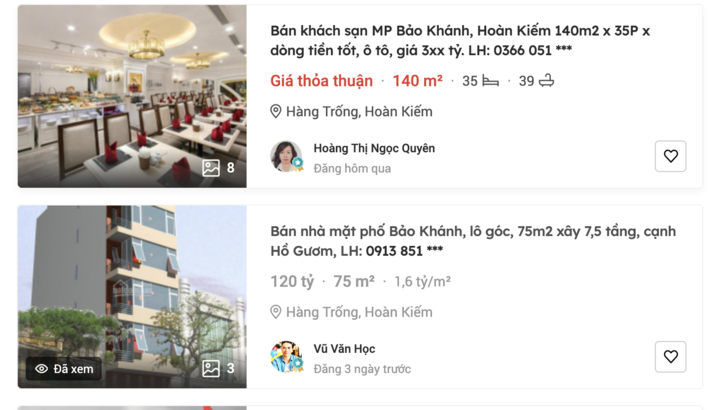 Không chỉ phố cổ, nhà mặt đường 1 tỷ đồng/m² xuất hiện la liệt ở Hà Nội- Ảnh 2.