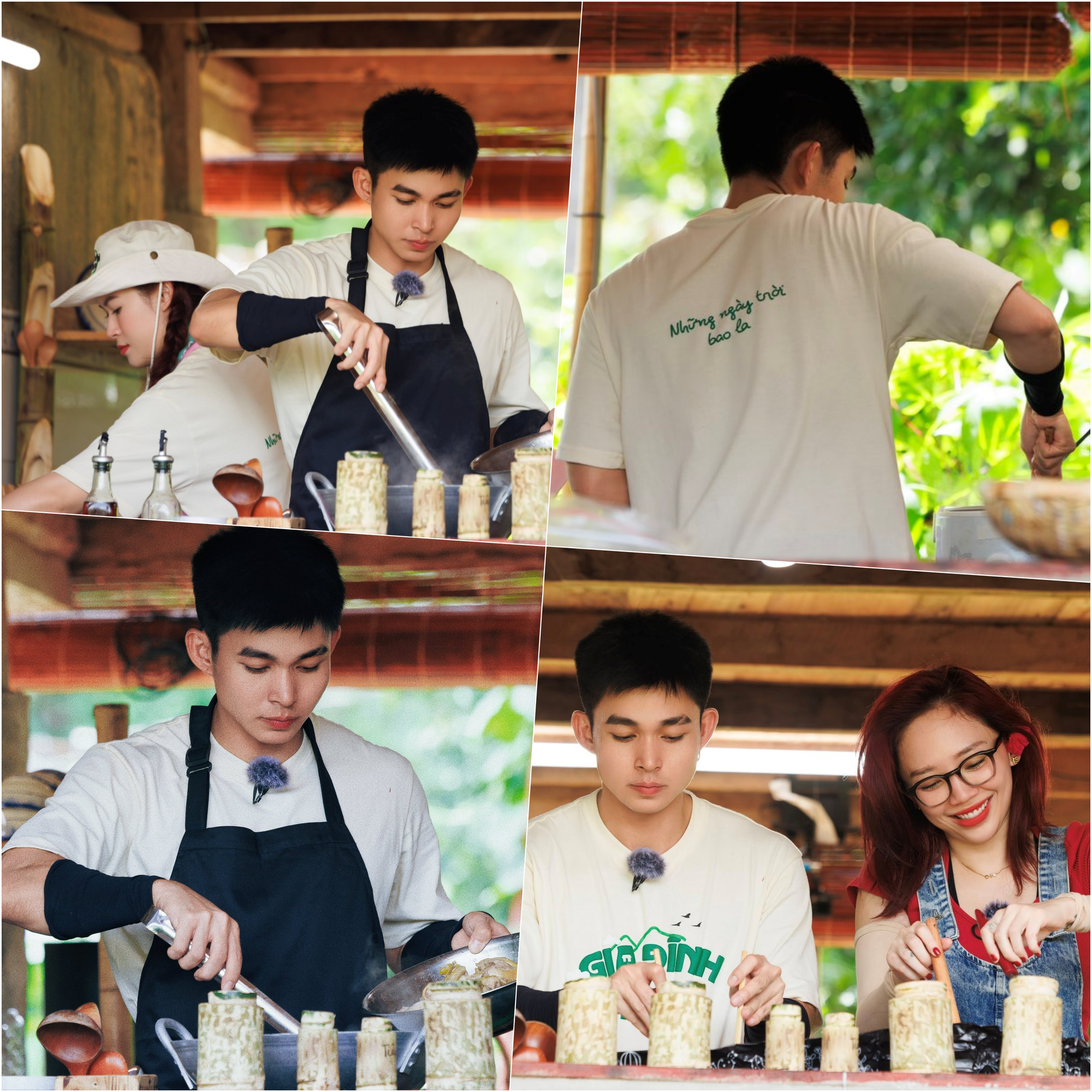 Biểu cảm "khó đỡ" của các thành viên Gia đình Haha khi lần đầu thưởng thức đặc sản Tây Nguyên: "Khổ trước sướng sau", càng ăn càng cuốn!- Ảnh 5.