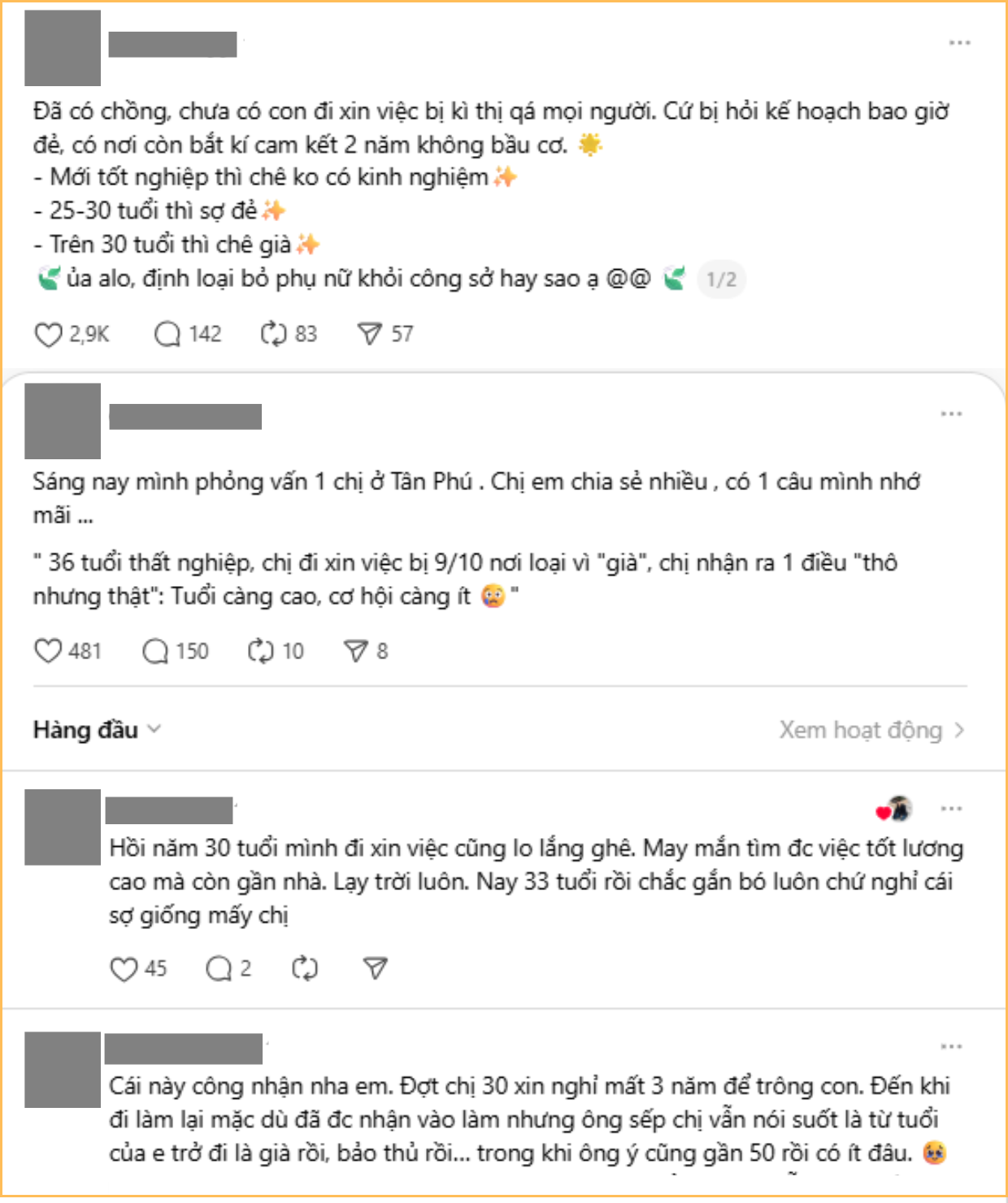 Hơn 30 tuổi đi xin việc cứ bị chê già- Ảnh 2.