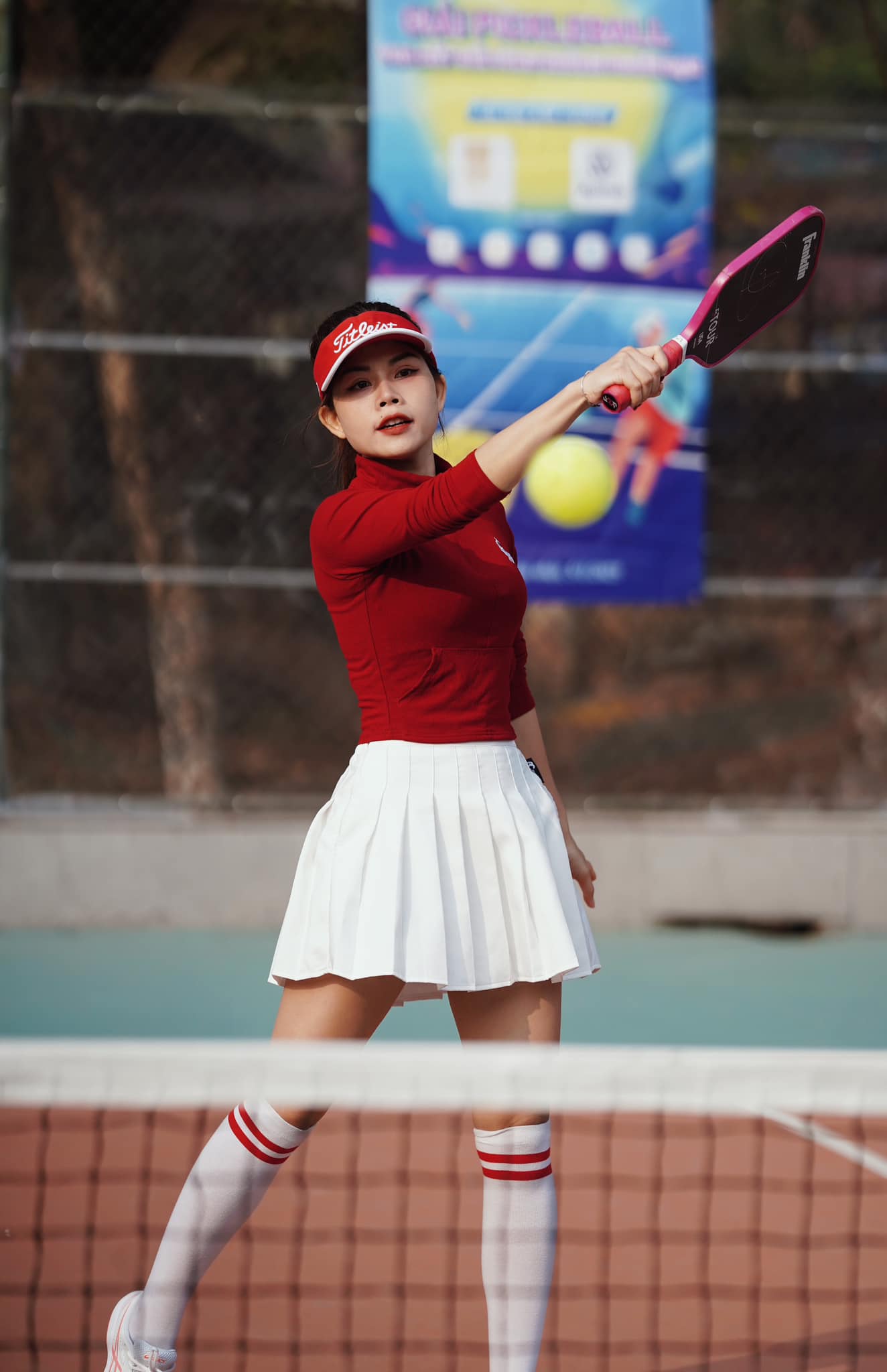 Nữ MC U40 lão hóa ngược nhờ Pickleball, chồng là Phó chủ tịch vẫn bị vợ "tuýt còi" khi chung đội với bạn nữ- Ảnh 3.