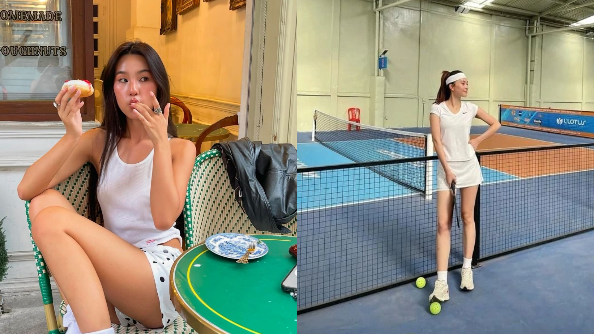 Vợ giám đốc vô địch giải pickleball, chồng vừa cầm chổi quét nhà đã mệt- Ảnh 1.