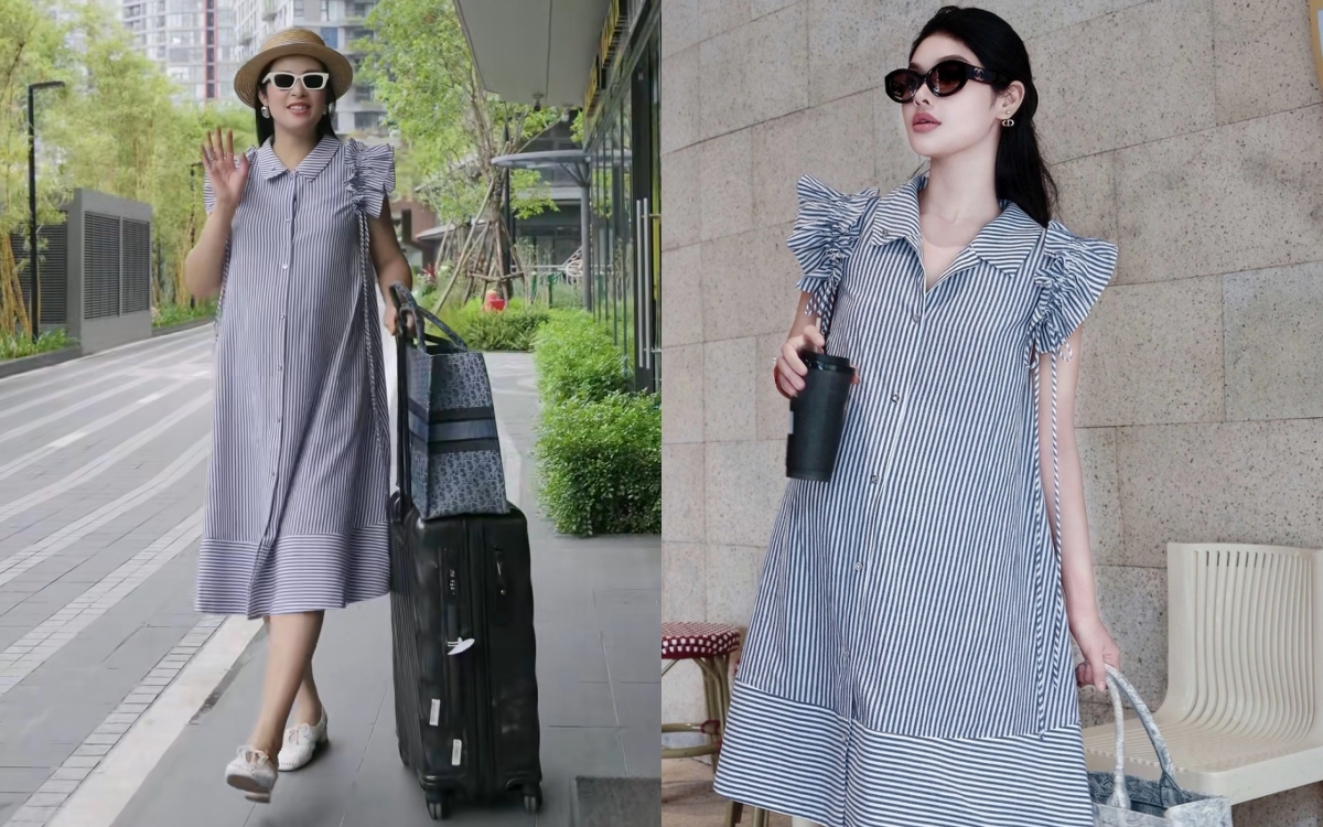 HH Ngọc Hân diện loạt váy tiền triệu trong giai đoạn bầu bí- Ảnh 6.