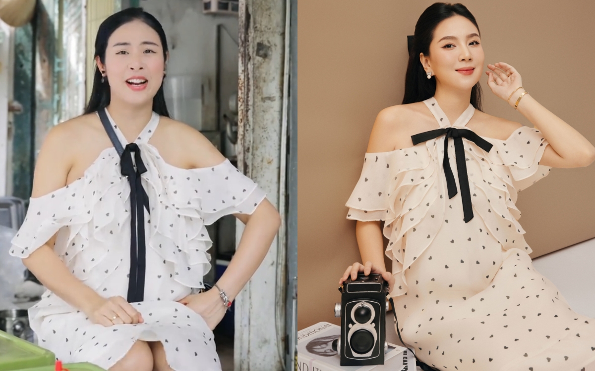HH Ngọc Hân diện loạt váy tiền triệu trong giai đoạn bầu bí- Ảnh 3.