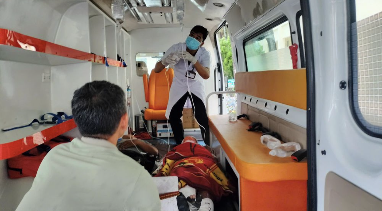 Nguyên nhân ban đầu vụ xe tải lao vào chợ chuối ở Quảng Trị làm 3 người tử vong và nhiều người bị thương- Ảnh 3.
