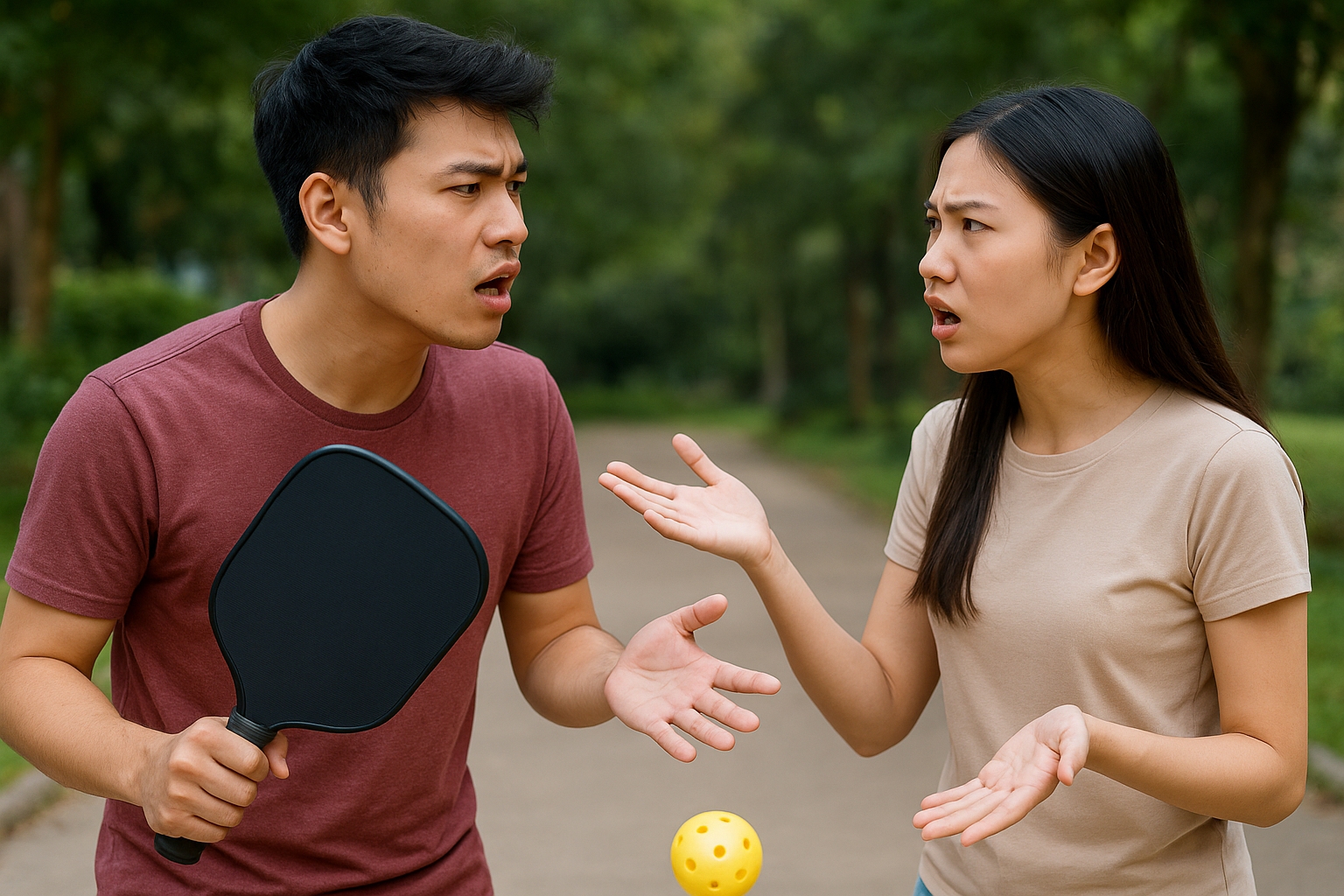 Nguyên nhân khiến bạn gái không cho người yêu đi chơi Pickleball- Ảnh 1.