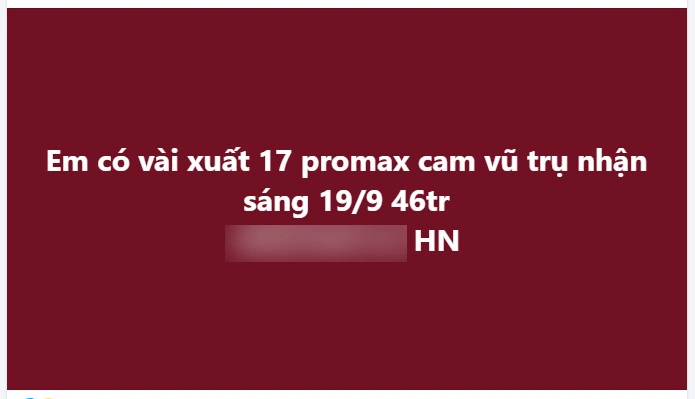 iPhone 17 Pro Max “cháy hàng”, nhiều người Việt đua nhau chi tiền để nhận máy sớm- Ảnh 1.