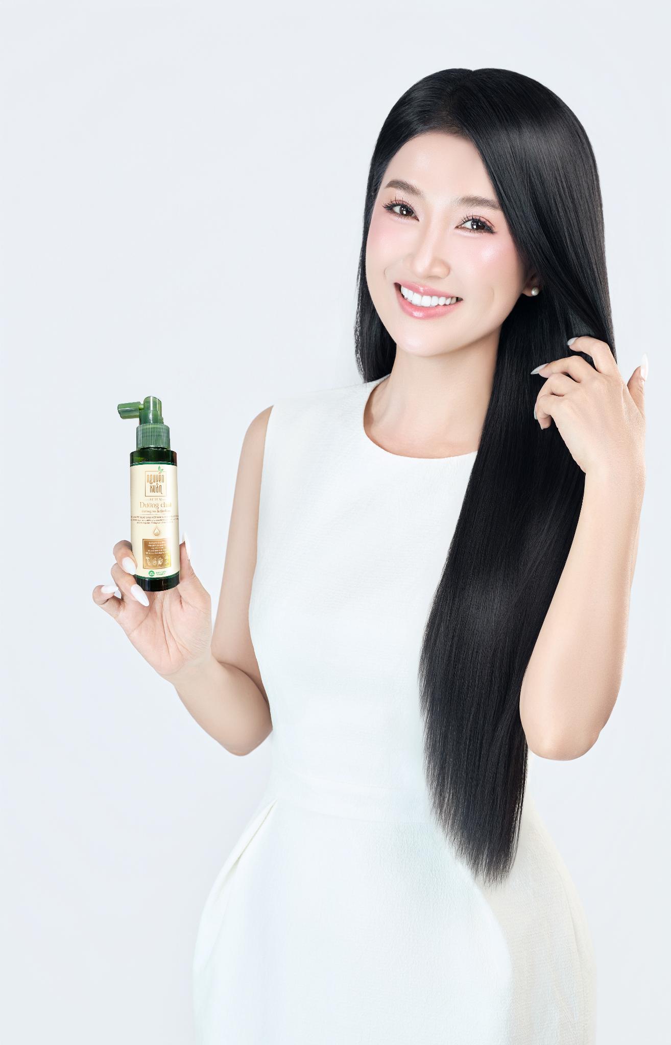 Học sao Việt bí quyết dưỡng và hỗ trợ tóc mới mọc chắc khoẻ!- Ảnh 2.