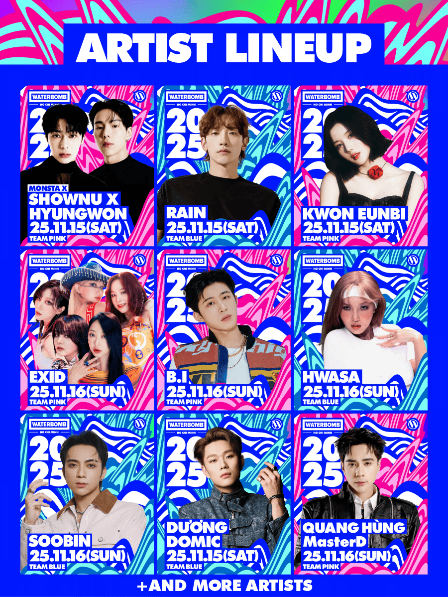 WATERBOMB mang dàn sao cực hot về TP. HCM: Từ Bi Rain đến Jay Park, và có cả nữ thần gợi cảm thế hệ mới!- Ảnh 1.