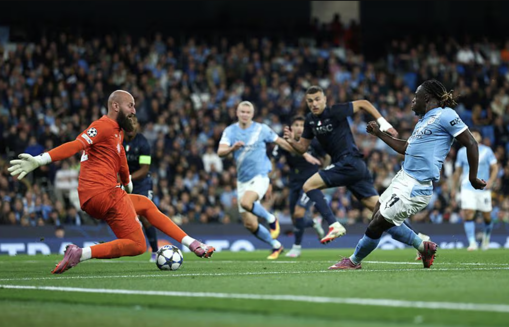 Erling Haaland chạm mốc lịch sử, Man City thắng dễ Napoli của De Bruyne- Ảnh 5.