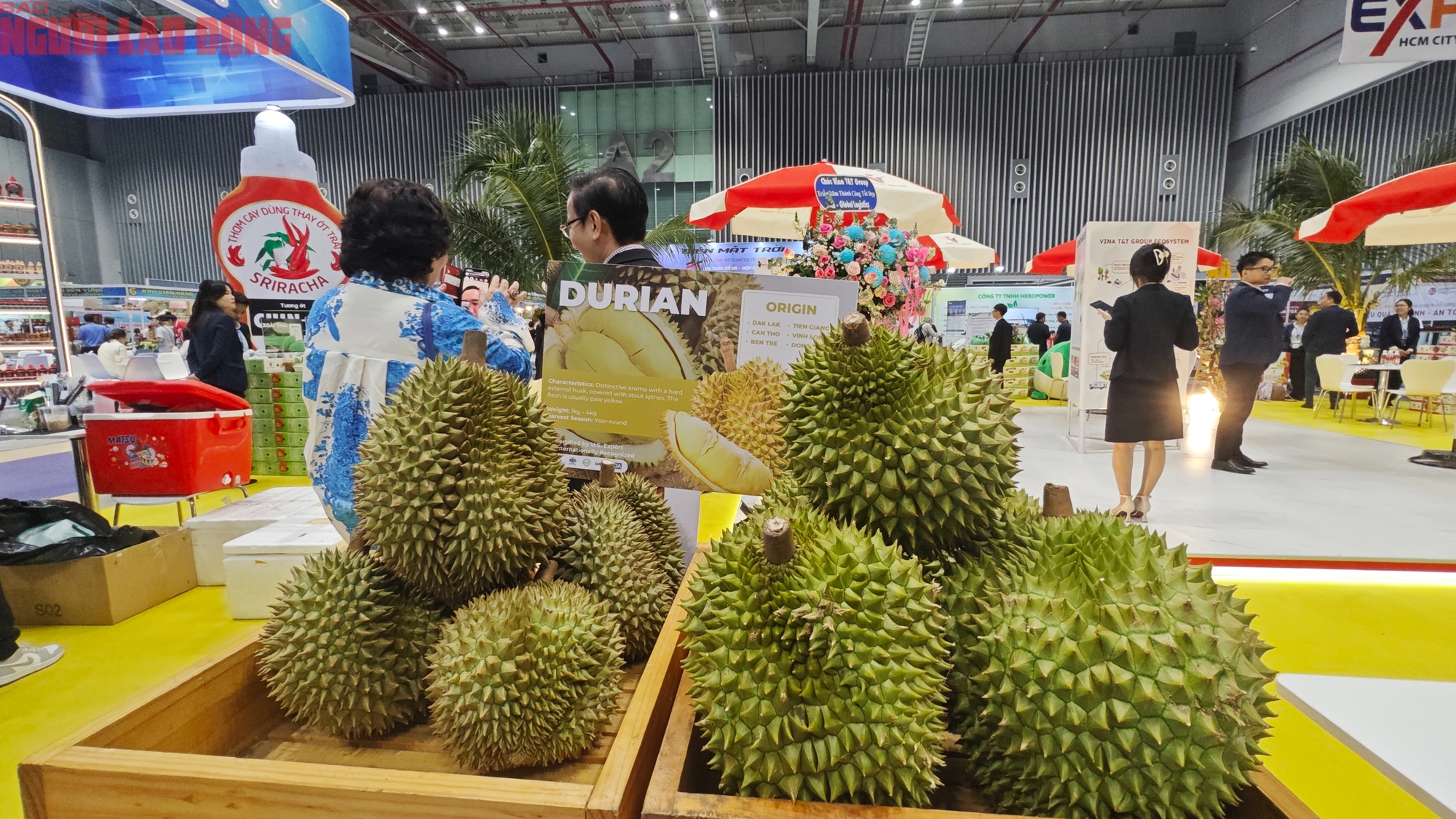 Giá "sầu riêng VIP" lên tới 115.000 đồng/kg, hàng lỗi chỉ 20.000 đồng- Ảnh 2.