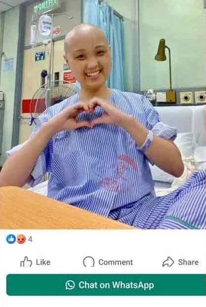 Bàng hoàng khi nhìn thấy bài gây quỹ ủng hộ bệnh nhân ung thư dù người trong ảnh đã qua đời từ năm ngoái- Ảnh 1.