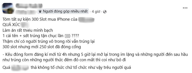 Xôn xao drama ngày mở bán iPhone 17, một đại lý bị tố thiếu minh bạch, kém chuyên nghiệp- Ảnh 1.