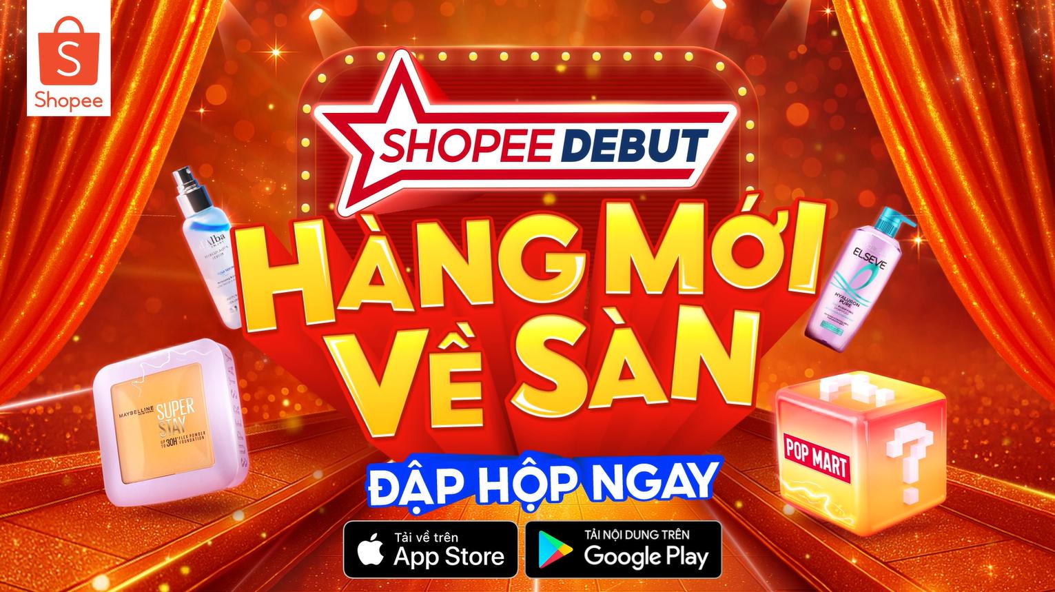 Shopee Debut: Ngỡ ngàng “sân khấu ra mắt” hoành tráng của hàng ngàn sản phẩm mới- Ảnh 1.