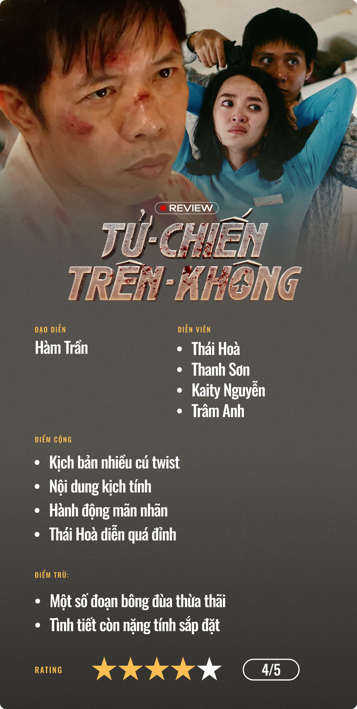 Tử Chiến Trên Không: Chuyến bay dữ dội nhất màn ảnh Việt, tới khán giả cũng cần thắt dây an toàn!- Ảnh 11.