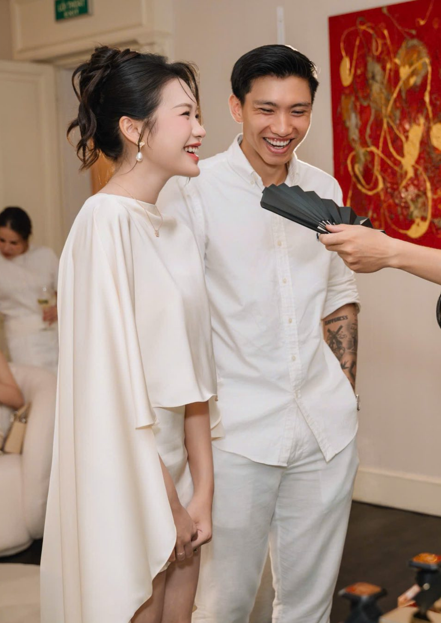 Doãn Hải My xinh xuất sắc với vibe tiểu thư xách túi hàng hiệu, sánh vai cùng Văn Hậu chiếm trọn spotlight- Ảnh 8.