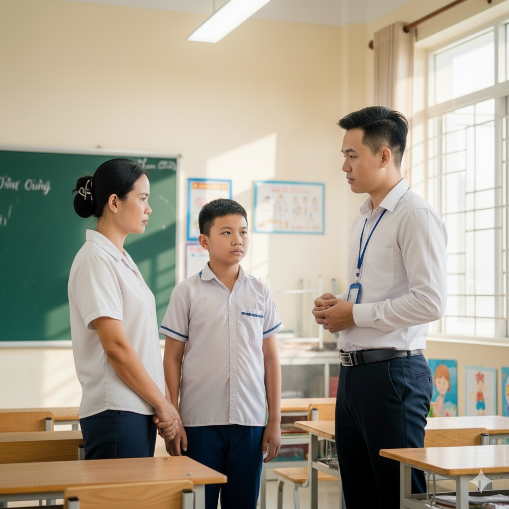 Đoạn đối đáp giữa thầy giáo ở Hà Nội và một bà mẹ khiến nhiều phụ huynh giật mình: Hoá ra mọi thứ chỉ là CÁI CỚ!- Ảnh 1.