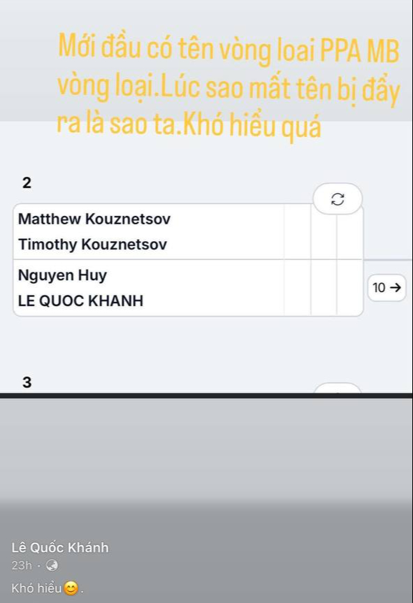 "Vua lưới Việt Nam" bị loại khó hiểu tại PPA Tour Asia - MB Vietnam Open dù chưa thi đấu?- Ảnh 2.