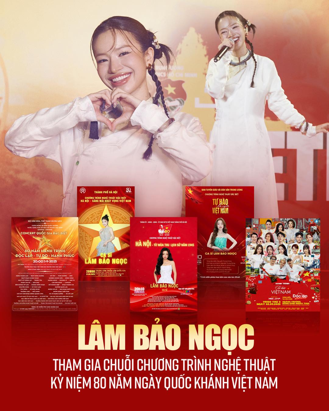 Nữ ca sĩ hát mở màn concert Quốc gia đặc biệt: Là Em Xinh duy nhất mang quân hàm Thượng úy, cực đắt show dịp Đại lễ 2/9- Ảnh 4.