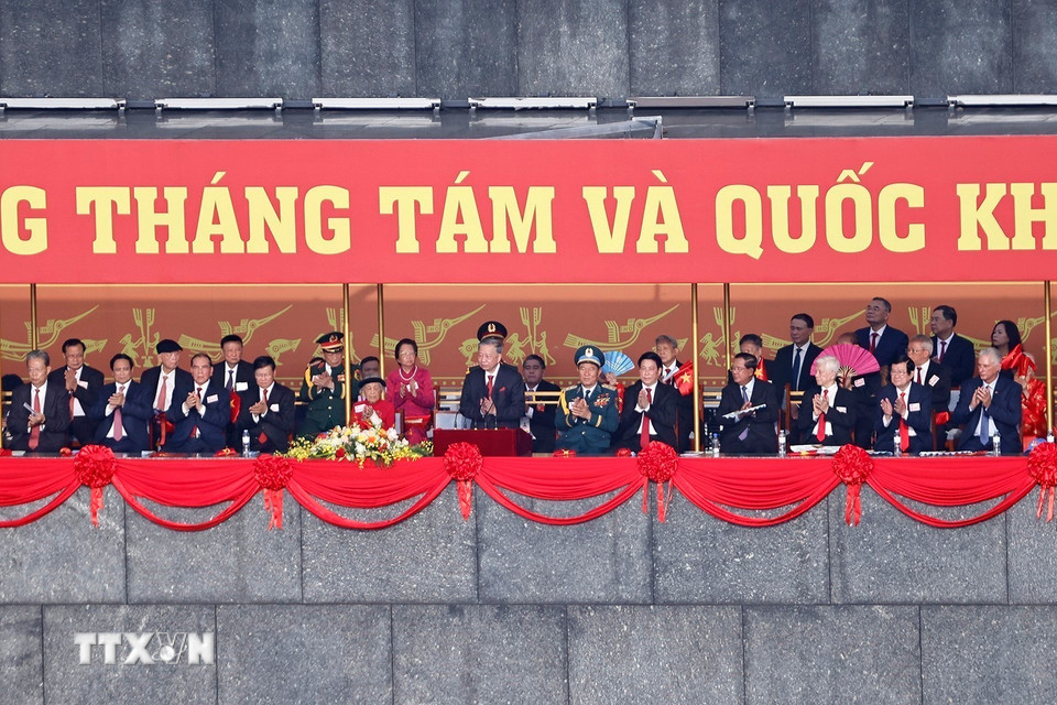 Tổng Bí thư Tô Lâm: Không gì có thể ngăn chúng ta vươn tới hòa bình, thịnh vượng- Ảnh 1. Tổng Bí thư Tô Lâm: Không gì có thể ngăn chúng ta vươn tới hòa bình, thịnh vượng- Ảnh 1.