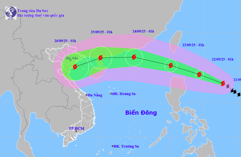 Bão Ragasa mạnh thêm, giật cấp siêu bão, có ảnh hưởng đến nước ta?- Ảnh 1.