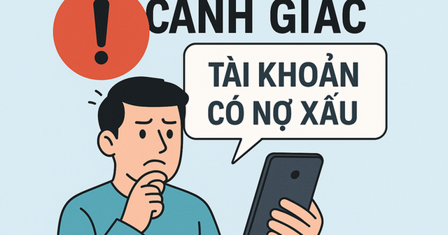 Cảnh giác khi nhận được thông báo "tài khoản có nợ xấu"- Ảnh 1.