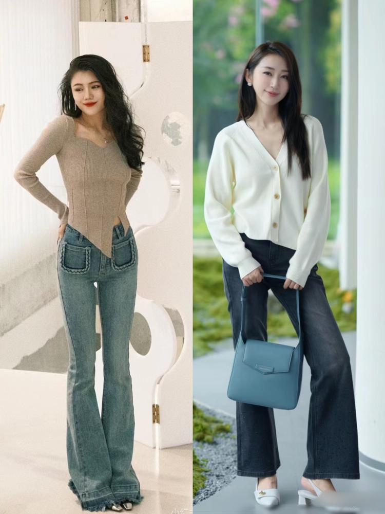 1m58 vẫn “ăn gian” được 5 cm chiều cao nhờ quần ống loe, tôi đã thử và thành công!- Ảnh 5.