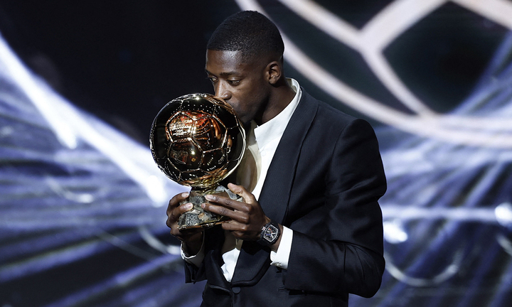 Dembele giành Quả bóng vàng: Gọi tên Messi, bật khóc cảm ơn mẹ- Ảnh 4.