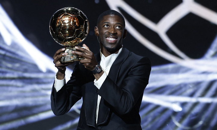 Dembele giành Quả bóng vàng: Gọi tên Messi, bật khóc cảm ơn mẹ- Ảnh 2.