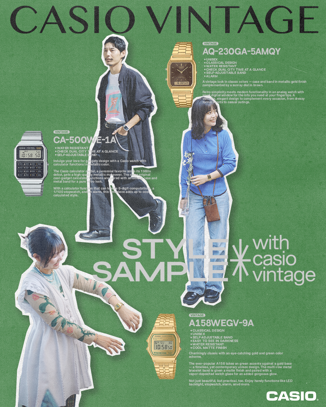 A158W, A168WEGB, AQ-230A… Loạt Casio vintage hoài niệm bỗng hot rần rần trở lại- Ảnh 2.