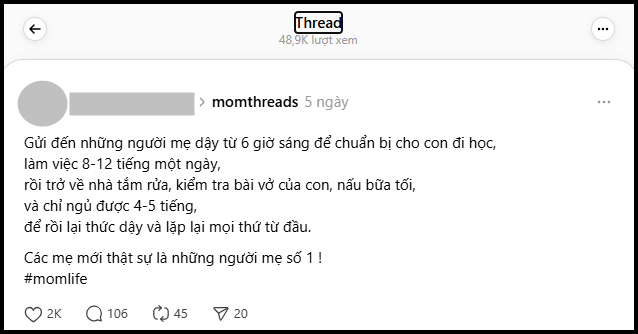 Sao hạng A cũng phải ngộp thở với lịch trình 24h của các mom hiện tại: 
