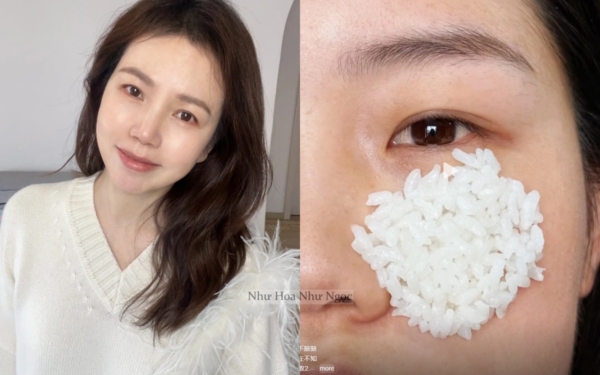 Cô nàng đắp cơm lên mắt, tưởng vô dụng nhưng bất ngờ khiến nếp nhăn giảm đi thấy rõ- Ảnh 3.