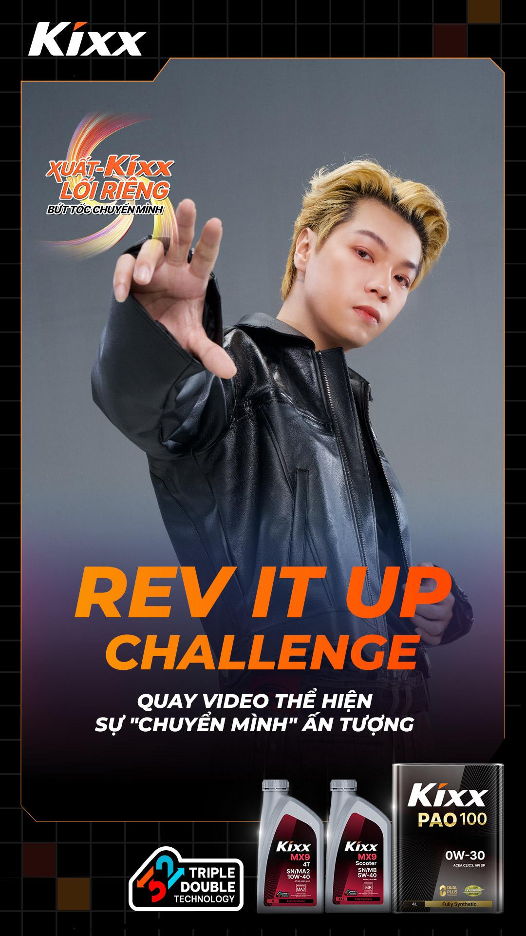 Kixx tung thử thách “Rev It Up” - vừa vui hết nấc, vừa rinh quà khủng- Ảnh 1.