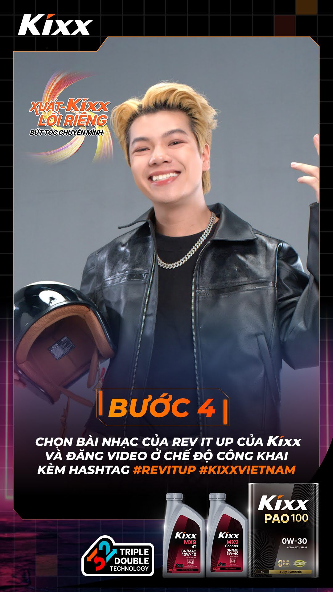 Kixx tung thử thách “Rev It Up” - vừa vui hết nấc, vừa rinh quà khủng- Ảnh 3.