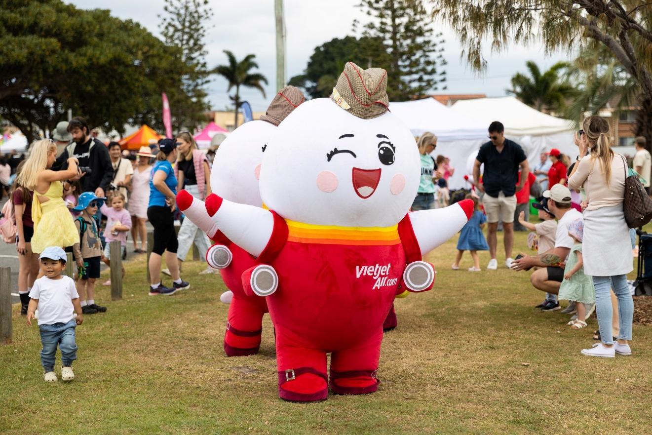 Bầu trời Queensland rực rỡ tại Vietjet Redcliffe KiteFest 2025- Ảnh 3.