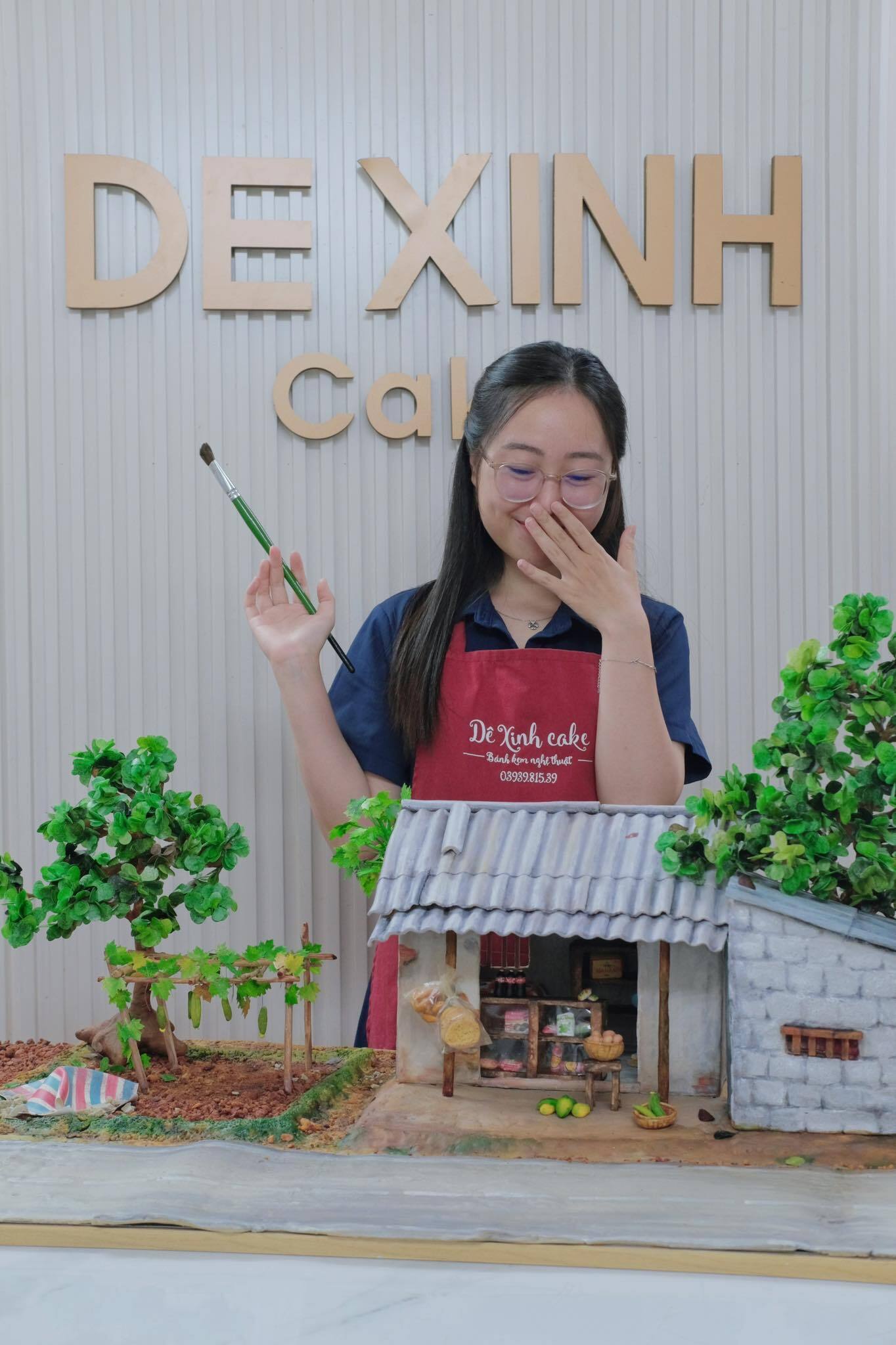 Chiếc bánh Trung thu mô phỏng tiệm tạp hóa tuổi thơ khiến dân mạng mê mẩn- Ảnh 13.