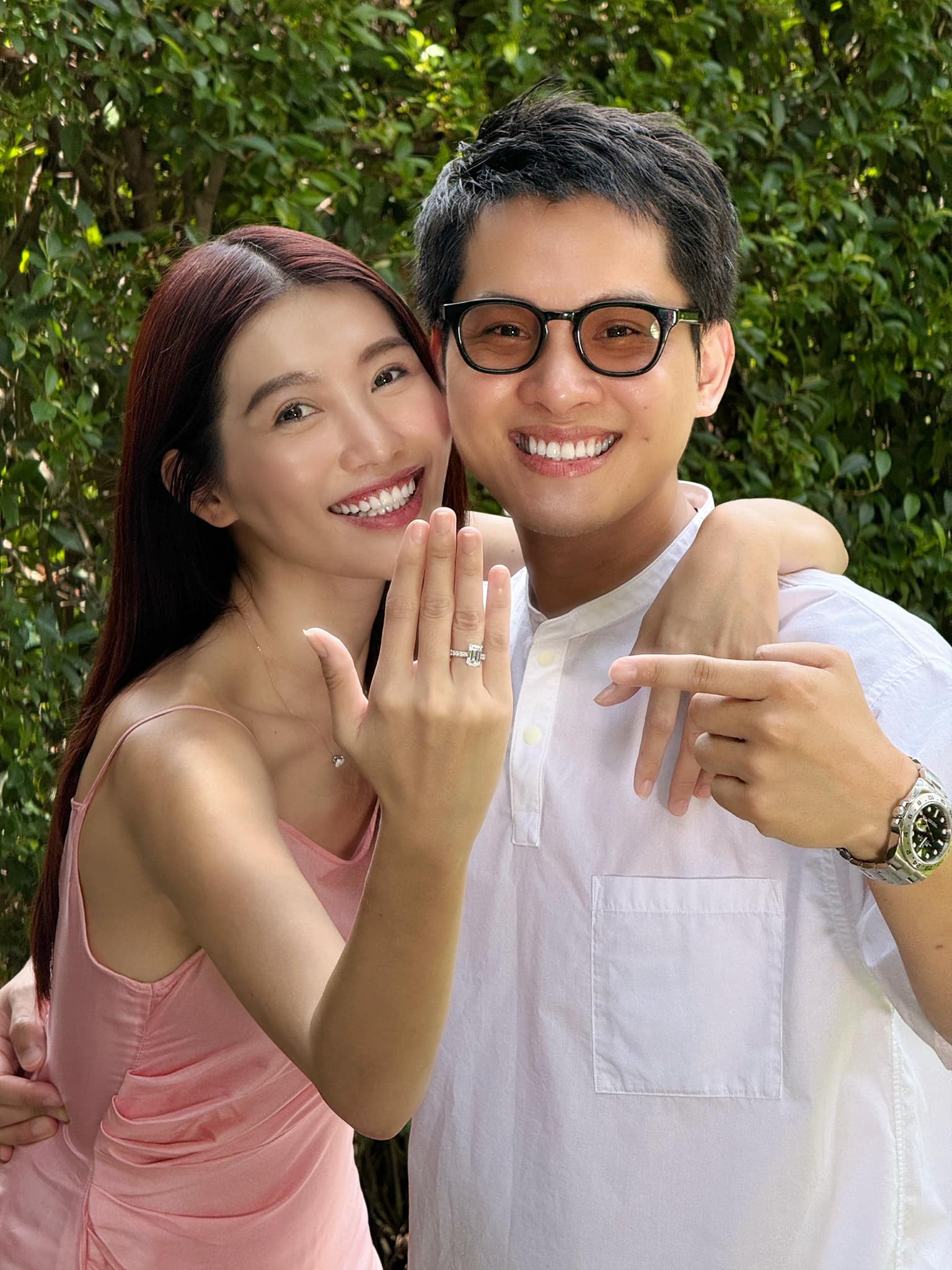 Á hậu Chế Nguyễn Quỳnh Châu và bạn trai Chủ tịch bí mật tổ chức lễ dạm ngõ- Ảnh 4.
