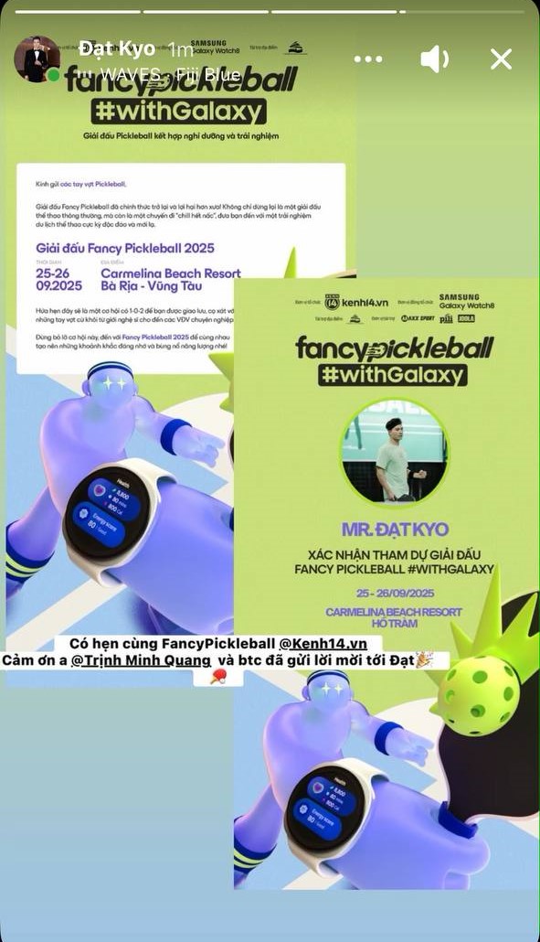 Dàn trai xinh, gái đẹp đổ bộ Fancy Pickleball #withGalaxy: Đoàn mình đã di chuyển đến đây chưa???- Ảnh 5.