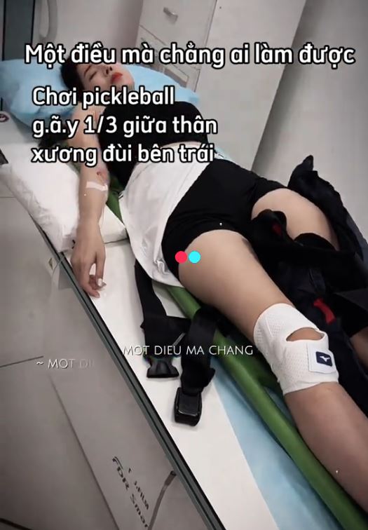 Kỳ Hân chi nửa tỷ chữa chấn thương, chưa khỏi đã tái xuất sân pickleball: Người khen máu lửa, người lo dại dột- Ảnh 1.