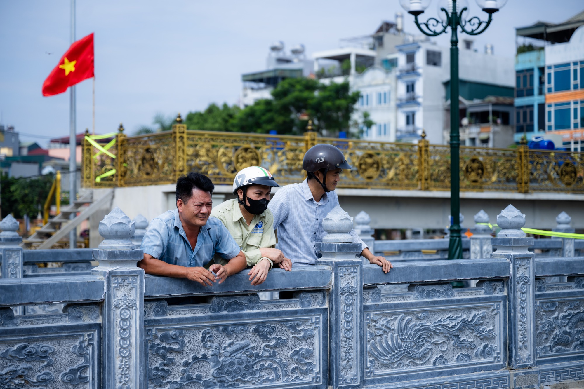 Cận cảnh đập dâng đầu tiên mang nguồn nước bổ cập mới cho sông Tô Lịch "hồi sinh"- Ảnh 18.