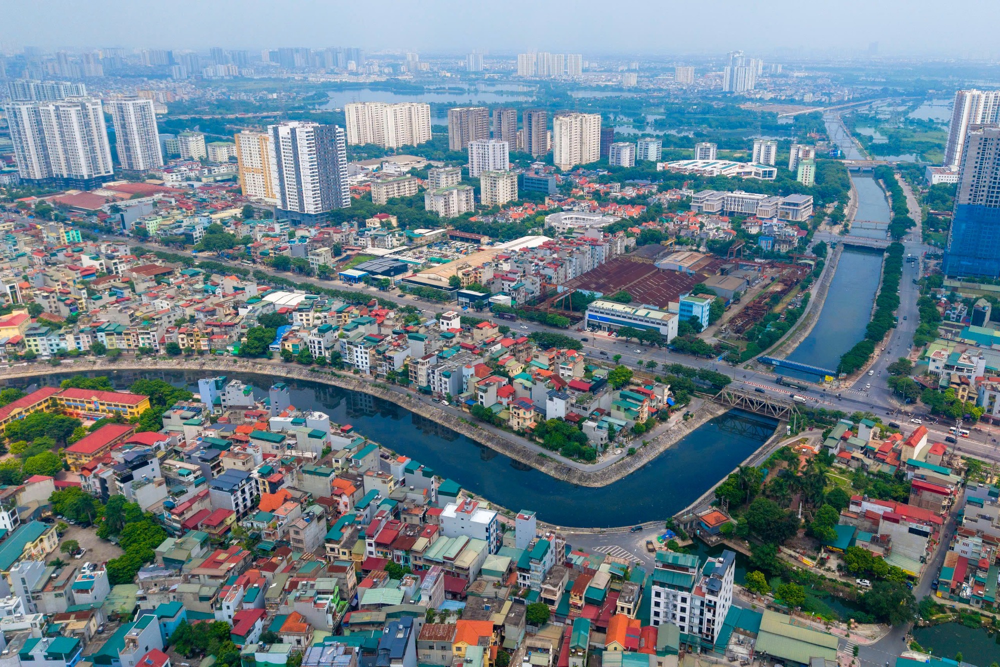 Cận cảnh đập dâng đầu tiên mang nguồn nước bổ cập mới cho sông Tô Lịch "hồi sinh"- Ảnh 7.