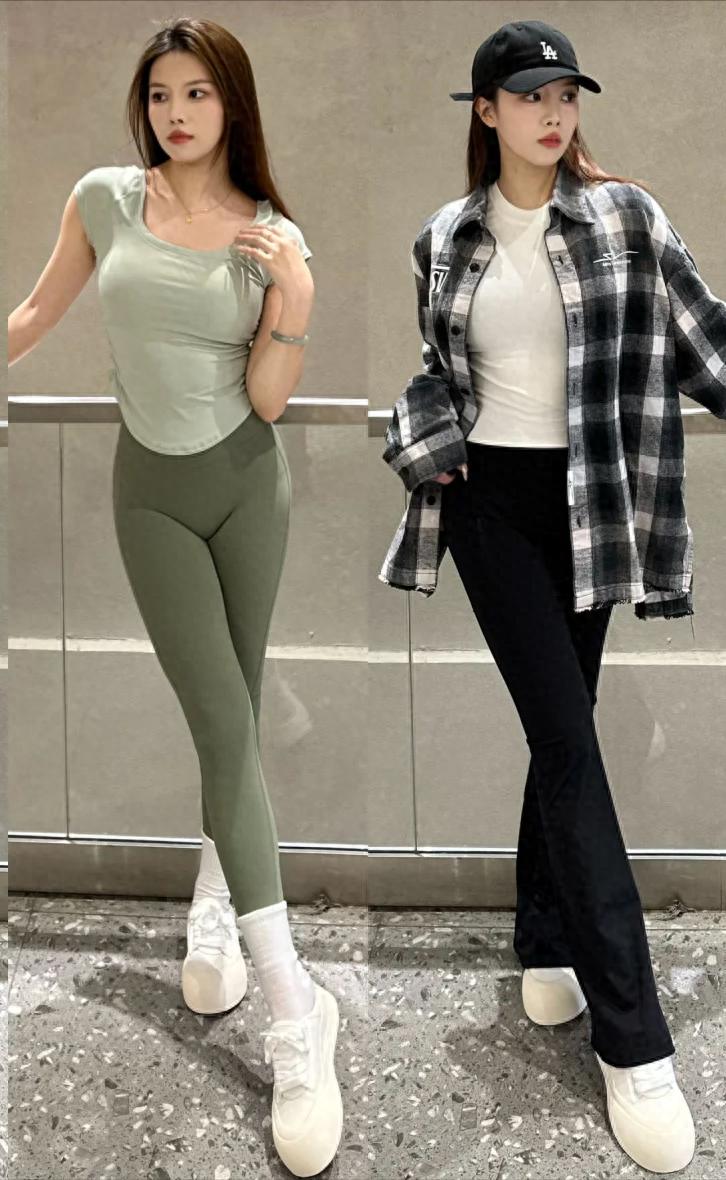 Quần legging mặc thế nào để tránh kệch cỡm, mà còn giữ trọn thần thái thời thượng- Ảnh 1.