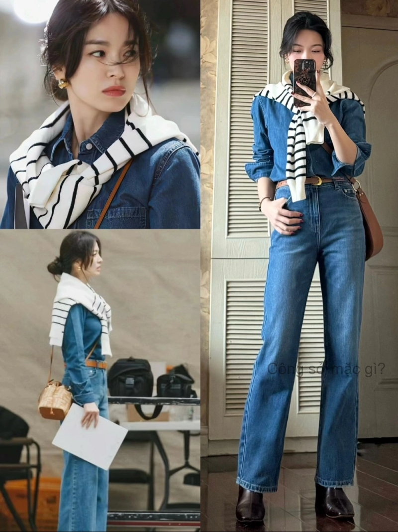 43 tuổi, Song Hye Kyo chứng minh: Tủ đồ chỉ cần ít màu, ít họa tiết là đủ sang- Ảnh 10.