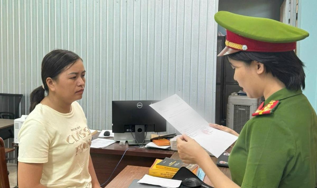 Bắt tạm giam Trần Thị Vân- Ảnh 1.