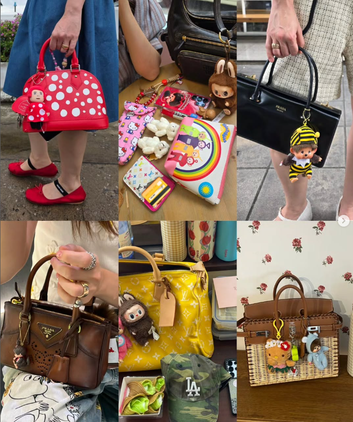 Ph&uacute; b&agrave; khoe t&uacute;i: Vợ đại gia Th&aacute;i Lan kh&ocirc;ng quan t&acirc;m t&uacute;i hiệu g&igrave;, nhưng charm nhất định phải gắn- Ảnh 7.