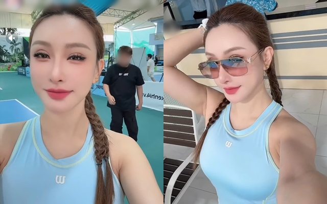 Chân dung nữ CEO chiến đét ở Fancy Pickleball #withGalaxy: Diện cây đồ 10 triệu, vibe phú bà nhìn là biết- Ảnh 3.